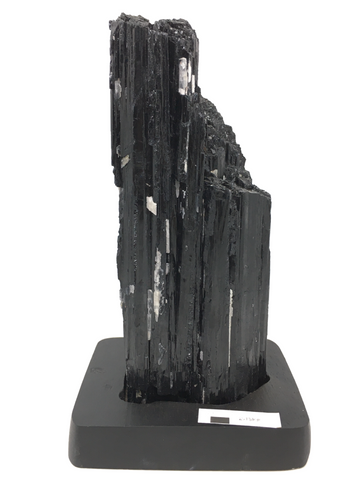 Black Tourmaline Free Form with Stand # 86