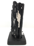 Black Tourmaline Free Form with Stand # 86