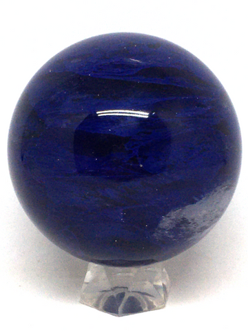 Blue Smelt Quartz Sphere #90 - 7.8cm