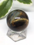 Tiger Eye Blue Sphere 30mm