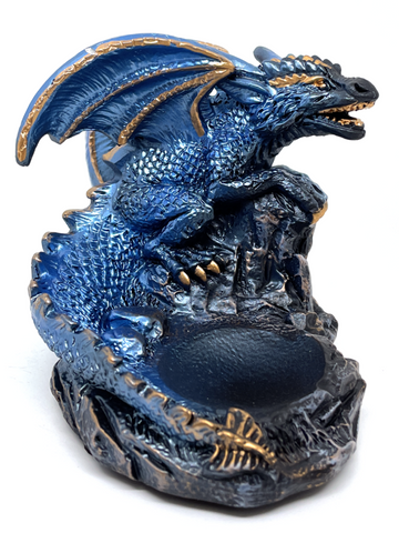 Dragon Sphere Stand - Blue