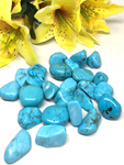 Blue Magnesite Tumble Stones
