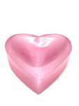 Pink Cats Eye Heart Bowl #161