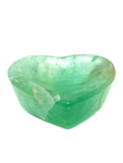Green Fluorite Heart Bowl #178