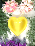 Yellow Cat's Eye Heart Bowl #370