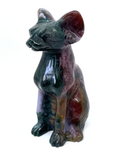 Ocean Jasper Sphynx Cat #49 - 8.9cm