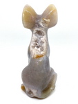 Agate Sphynx Cat #59 - 9.5cm