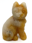 Yellow Aventurine Hairy Cat #66
