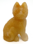 Yellow Aventurine Hairy Cat #67