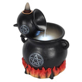 Pouring Cauldrons Backflow Incense Burner - 16cm x 13cm