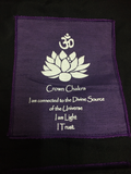 Chakra Wall Hanging Banner - Black