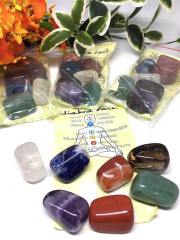 Chakra Healing Stone Set - Large