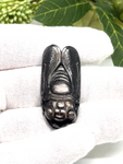 Silver Sheen Obsidian Cicada