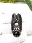 Silver Sheen Obsidian Cicada