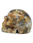 Crazy Lace Agate Skull #65