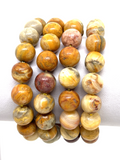 Crazy Lace Agate Bracelet - 10mm