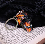 Inferno Skull Key Ring