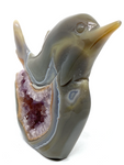 Amethyst Geode Dolphin #207