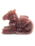 Strawberry Quartz Dragon #346