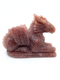 Strawberry Quartz Dragon #346