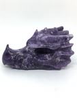 Lepidolite Dragon Skull #432