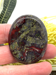 Dragon Blood Jasper Worry Stone