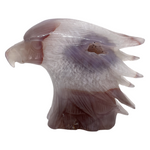 Agate Geode Eagle Carving #93