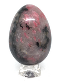 Rhodonite Egg #12 - 7.5cm