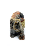 Crazy Lace Agate Elephant #145