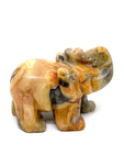 Crazy Lace Agate Elephant #146