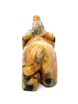 Crazy Lace Agate Elephant #146