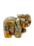 Crazy Lace Agate Elephant #149