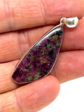 Eudialyte Pendant #172 - Sterling Silver