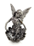 Pewter Fairy Heart Holder Stand
