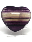 Fluorite Heart #148 - 6cm