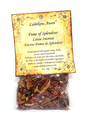 Fume of Splendour Loose Incense - Lailokens Awen