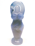 Flower Agate Standing Goddess #317