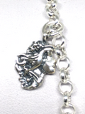 Goddess Charm Bracelet 925 Sterling Silver