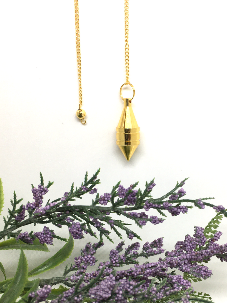 Gold Metal Pendulum – Wicked Crystals and Things