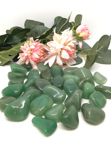 Green Aventurine Tumble Stones - Large