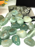 Green Aventurine Runes