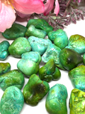 Green Magnesite Tumble Stones