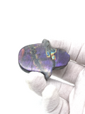 Purple Labradorite Hamsa Hand #107