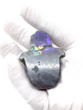 Purple Labradorite Hamsa Hand #107