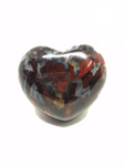 Harlequin Jasper Puff Heart # 434 - 45mm