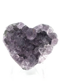 Amethyst Cluster Heart #137