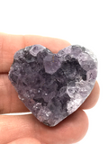 Amethyst Cluster Heart #137