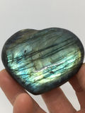 Labradorite Heart # 283 - 70mm