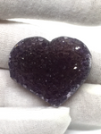 Amethyst Geode Heart #331