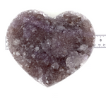 Amethyst Cluster Heart #336 - 17.5cm